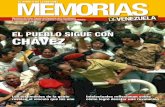 EL PuEbLo SiGuE CoN CHávEzcnh.gob.ve/images/PDDrmemoriasdevenezuela/MDV nmero...del ALBA y Petrocaribe. El petróleo en mano de Chávez, expone Valencia, se convirtió “en arma