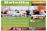Batolito - poderosa.com.pe...on el objetivo de mejorar sus capacidades para un mejor desempeño de su trabajo, más de veinte promotores de salud del distrito de Pataz fueron certiﬁcados