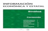 Sinaloa - gob.mxSinaloa 5 3 9.4 9 Actividades secundarias 8.2 3 Actividades terciarias 3.1 14 7 Al primer trimestre de 2016, la Población Económicamente Activa (PEA)*** ascendió