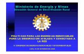 Ministerio de Energ Ministerio de Energíía y Minasa y ...intranet2.minem.gob.pe/web/archivos/ogp/GVEP/cober/33.pdf · sobre las tecnologías para la utilización de los recursos