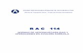 NORMAS DE AERONAVEGABILIDAD Y OPERACIONES EN … 137... · respecto de la solicitud del permiso de operación, para empresas de trabajos aéreos especiales. En relación al operador