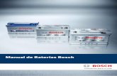 Manual de Bater£­as 4 | Manual de Bater£­as Bosch 1. Introducci£³n Este manual suministra informaciones