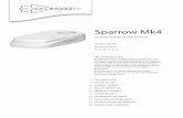 Sparrow MK4 - Manual de manejo · Imagen 7: Se destaca la posición del bloque de terminales bajo la unidad. Imagen 8: Diagrama de cableado de la conexión de alimentación desde