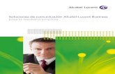 Soluciones de comunicación Alcatel-Lucent Business para la ...cotel.net/descargas/Alcatel-Lucent Business.pdf · Alcatel-Lucent y su red de Business Partners proporcionan una gama