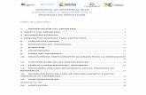 Tabla de contenido · Patrimonio Autónomo creado en virtud del Contrato de Fiducia Mercantil No. 3-1-44842 (2014-0401 COLCIENCIAS) celebrado entre COLCIENCIAS y FIDUPREVISORA S.A.