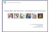 1º Jornadas Argentinas de Enfermería Neonatal · Comité Europeo de la Sanidad. Comité de expertos en la gestión de la seguridad y la calidad de la atención sanitaria. La prevención