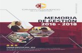 Memoria de Gestión 2016 - 2018 | 1€¦ · 8 | Memoria de Gestión 2016 - 2018 Memoria de Gestión 2016 - 2018 | 9 LA INSTITUCIÓN GREMIAL Membresía institucional El gremio empresarial