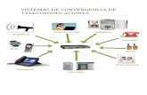 SISTEMAS DE CONVERGENCIA DE TELECOMUNICACIONES · 2017-11-15 · 1.- Introducción ... Plataforma de Interfonia ... - Convergencia con Tablet ..... 16 - Convergencia con el panel
