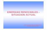 ENERGIAS RENOVABLES – SITUACION ACTUAL · 2007-11-20 · ENERGIAS RENOVABLES. SITUACION MUNDIAL. SITUACION ARGENTINA O F E R T A IN T E R N A D E E N E R G IA P R IM A R IA 2 0