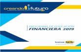 ÍNDICE GENERAL - Banco BISAurbana con talleres de educación financiera y reforzar en temas específicos que el grupo de interés requiera. 4.2.3. BENEFICIARIOS 4.2.3.1. CUALITATIVA