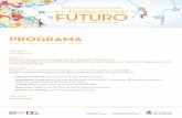 Trabajo del futuro-Programa...futuro del trabajo y el trabajo de futuro", "Empresas (+) humanas" y de numerosos artículos y columnas de opinión. Profesor en la Universidad de Buenos