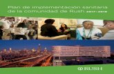 Plan de implementación sanitaria de la comunidad de Rush...Metas y estrategias de implementación. 6. Plan de implementación sanitaria de la comunidad de Rush / 2017 – 2019. Meta.