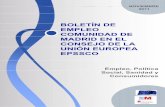 BVCM013511 nov11- Boletín de Empleo de la Comunidad de Madrid en … · 2017-02-27 · Porcentaje de Empleo Temporal y a Tiempo Parcial global, femenino, jóvenes y mayores (2º