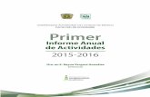 PRIMER - Universidad Autónoma del Estado de Méxicoplaneacion.uaemex.mx/.../Informes/Periodo2015-2019/... · Estado de México, comparezco ante los Honorables Consejos de Gobierno