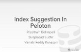 Index Suggestion In Vamshi Reddy Konagari Priyatham ... · Priyatham Bollimpalli Sivaprasad Sudhir Vamshi Reddy Konagari. CMU 15-445/645 (Fall 2017) Infrastructure We have access