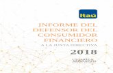 INFORME DEL DEFENSOR DEL CONSUMIDOR FINANCIERO€¦ · como Defensor del Consumidor Financiero de Itaú Corpbanca Colombia S.A. Es ... con tres (3) años o más de anterioridad a