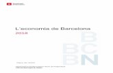 L’economia de Barcelona · Barcelona ha pogut minimitzar aquests efectes gràcies a què el pes relatiu de la indústria sobre el total del seu teixit productiu és més reduït