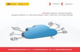 Guia para empresas: seguridad y privacidad del cloud ... - FER1].pdf · taforma de código abierto que permitía la creación de sistemas en la nube compatibles con los servicios