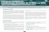 Comunicado Nacional de las N°11 Condiciones Actuales de El ...cpps.dyndns.info/.../2016/colombia/ERFEN-11-2016.pdf · Condiciones Actuales de El Niño-La Niña Noviembre 2016 El