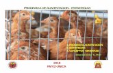 1. PROGRAMA ALIMENTACION 2. ESTRATEGIAS 3. CONCEPTOS ... · 2. ESTRATEGIAS 3. CONCEPTOS GENERALES Elías Salvador T.; PhD 2018 FMVZ-UNICA . PROGRAMA DE ALIMENTACION Restricción alimenticia
