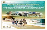 UNIDAD DE ESCUELAS ESPECIALIZADAS · El Departamento de Educación de Puerto Rico comprometido con la transformación dirigida a aumentar el aprovechamiento académico y la retención