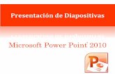Microsoft Power Point 2010...Pestaña insertar XP •Todo lo que se podía insertar en Word. •Grupo imágenes: –Álbum de fotografías. •Grupo Vínculos: –Hipervínculos. –Acción.
