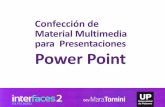 Confección de Material Multimedia para Presentaciones ... · Power Point . DCV . Fondos de pantalla . Sólido . Degradado . Textura ... Herramienta de texto . Power Point . Power