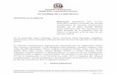República Dominicana TRIBUNAL CONSTITUCIONAL EN NOMBRE … · dcl Código de Procedimiento Civil, las demandas incidentales en el curso de un procedimiento de embargo inmobiliario