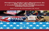 Programa Sobre las Elecciones de EE. UU. de 2016 y 7a ... · Sesión plenaria: La Decisión de los EE. UU. en 2016: Candidatos, Campañas y Partidos Salón Independence en el piso
