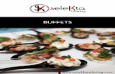 Por qué elegir un Menú Buffet - Selekta Catering...Tarta San Marcos Tarta Selva Negra COMPOSICIONES POSIBLES Se podrán elegir dentro de las composiciones posibles detalladas un