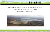 ITINERARIO “LA LAGUNA DE GALLOCANTA Y LOS LAGUNAZOS” · Laguna, de su cuenca endorreica y de las montañas que bordean la cuenca. En esta zona encontramos carrascales en los que