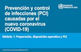Prevención y control de infecciones (PCI) causadas por el nuevo …api.cpsp.io/public/documents/1584462769260-pci-covid-19... · 2020-03-17 · Ocho pilares de la respuesta de salud