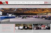 Embajada del Perú en Cuba - RREE INFORMATIVO_NO...Boletín Informativo. / Año 1 / N 1 / Noviembre 2015 – Embajada del Perú en Cuba La Habana. Calle 8, No.307. e/3ra y 5ta. / E-mail: