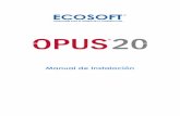 Manual de Instalación - ecosoft.com.mx · Limitada quedará sin efecto, si el mal funcionamiento del software ha sido producido por accidentes, abusos o aplicaciones indebidas en