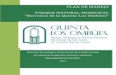 PLAN DE MANEJO PARQUE NATURAL MUNICIPAL “Barranca …Lista de plantas nativas de la barranca de San Isidro . ... Decreto Nº 2.366 de 2011 (Anexo II). La figura de Monumento Natural