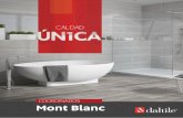COORDINADOS Mont Blanc - Daltile · Residencial Comercial Ligero Comercial Residencial Comercial Pisos Muros / Backsplash Cubiertas Pool Decking NA Pool Lining NA Techo / Losa NA