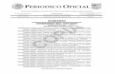 ORGANO DEL GOBIERNO CONSTITUCIONAL DEL ESTADO LIBRE …po.tamaulipas.gob.mx/wp-content/uploads/2018/10/c... · SECRETARIA GENERAL DE GOBIERNO Registro Postal publicación periódica
