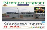 Nostre esport - Castellón de la PlanaEditorial Nostre Esport. Nº 11. Setembre de 2004. Edita: Patronat Municipal d’Esports de Castelló. C/Columbretes,22 (12003-Castelló). Telèf.