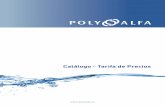 Catálogo - Tarifa de Preciospolyalfa.es/pdf/Cataleg_PolyAlfa_tarifa ok_CASTELLANO_A4...Gama Alfaself 3 L x l x H (cm)Gama Alfaself Tarifa de precios Alfaself 1.2 Mini Alfaself 1.2