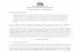 República Dominicana TRIBUNAL SUPERIOR ELECTORAL EN …tse.gob.do/Docs/DispositivosSentecia/2019/Cert... · Sentencia TSE-069-2019. Expediente núm. 066-2019 relativo a la demanda