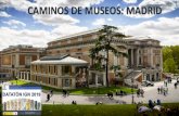 CAMINOS DE MUSEOS: MADRID - UPM. Topografia... · Disponible para iOS y Android . Desarrollo de la aplicación . Shapefile . CartoCiudad . MBTILES . Mapas para móviles . KML . Localización