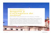 Colombia: Bogotá y Cartagena de Indias · Día 4: Bogotá - Cartagena de Indias. Rumbo a una de los lugares más bellos e históricos de América Latina En el ecuador del viaje,