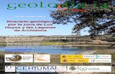 Itinerario geológico por la zona de Los Hoyos y las Lagunas de … · 2018-04-10 · Itinerario geológico por la zona de Los Hoyos y las Lagunas de Archidona EXCURSIÓN GRATUITA