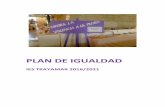 PLAN DE IGUALDADiestrayamar.es/files/doc1920/prog1920/PlandeIgualdad2016...el que se aprueba el II Plan estratégico de Igualdad de Género en educación 2016-2021. Como establece