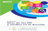 dossier tic - Educación Jujuyeducacion.jujuy.gob.ar/wp-content/uploads/sites/15/2017/07/dossier-tic-1.pdf · aprovechamiento pedagógico de las TIC en el aula, buscando proporcionar