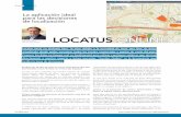 La aplicación ideal para las decisiones de localización · 2018-04-16 · Estamos muy satisfechos de que Locatus disponga, a día de hoy, información de casi unos 50.000 locales