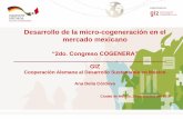 Desarrollo de la micro-cogeneración en el mercado mexicanoejkrause.com.mx/camp-green16/bitacora-cogenera/cog-AnaDeliaCor… · Ana Delia Córdova Ciudad de México, 26 de octubre