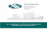 Asesores - Alfonsea · como un elemento inherente en los sistemas de toma de decisiones de la empresa. El conocimiento actualizado de la normativa, juntamente con un seguimiento ...