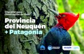 Checklist para Observaci n de Aves Provincia del Neuqu n + …neuquentur.gob.ar/lab/wp-content/uploads/2019/03/Obs-de... · 2019-03-25 · Vagrant. M Migrador. Migrant. M/P Migrador