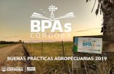 BUENAS PRÁCTICAS AGROPECUARIAS 2019•Incluir presentación del programa BPAs (20 min) •Duración mínima de 4 hs Ing. Agr. Claribel Acosta Celular: 351-2302948 Para vinculaciones